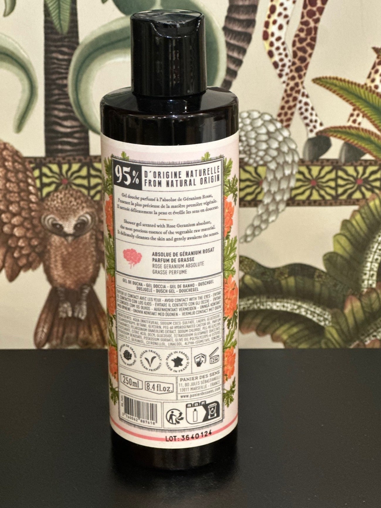 Rose Geranium Shower Gel