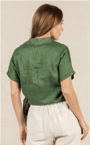 Baker Top SS- Green