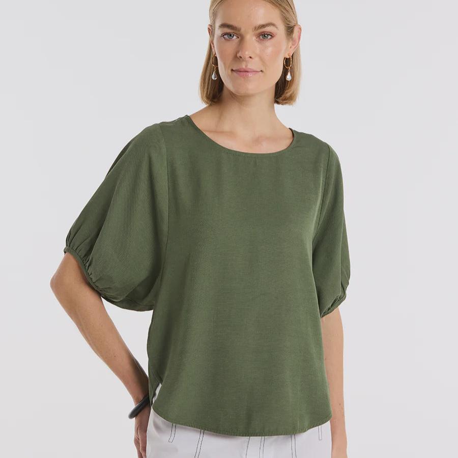 Circle Sleeve Top