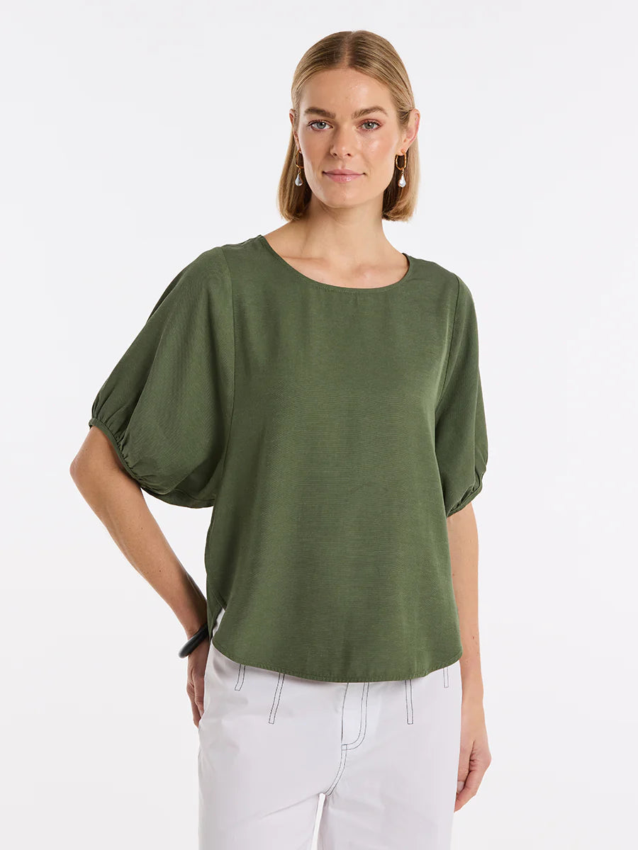 Circle Sleeve Top