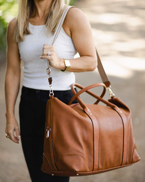 Alexis Weekender Bag Tan