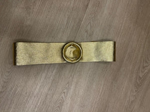 Bomba Metallic Leather Belt