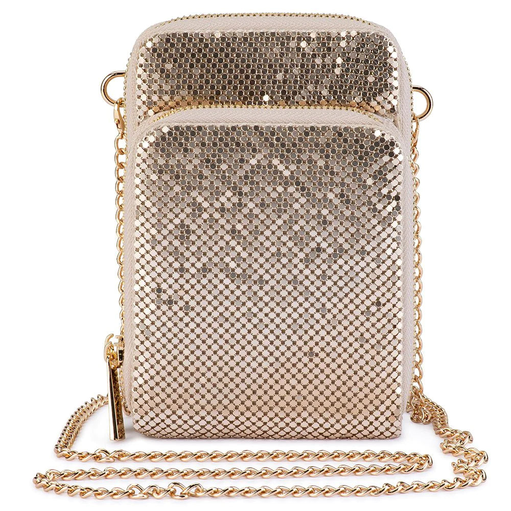 Elton Mesh Bag - Gld