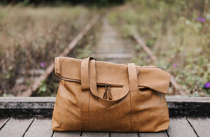 Kerina Duffle Bag - Tobacco