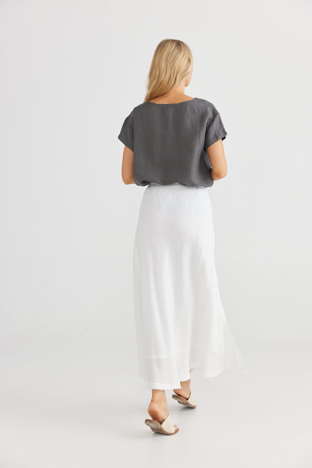 Sicily Linen Skirt