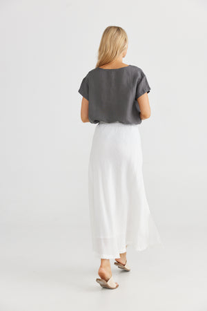 Sicily Linen Skirt