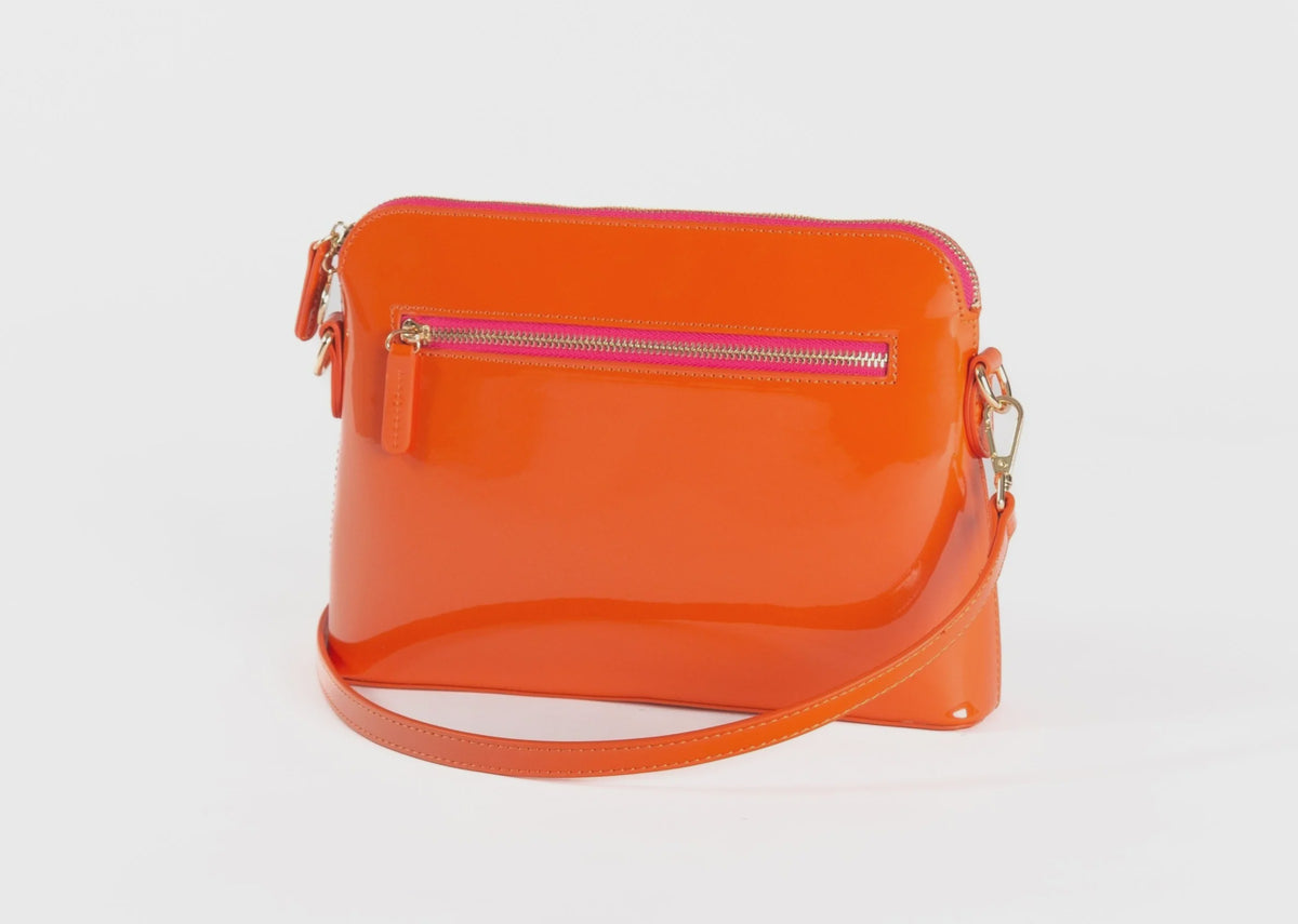 Ravello Bag  Patent Orange