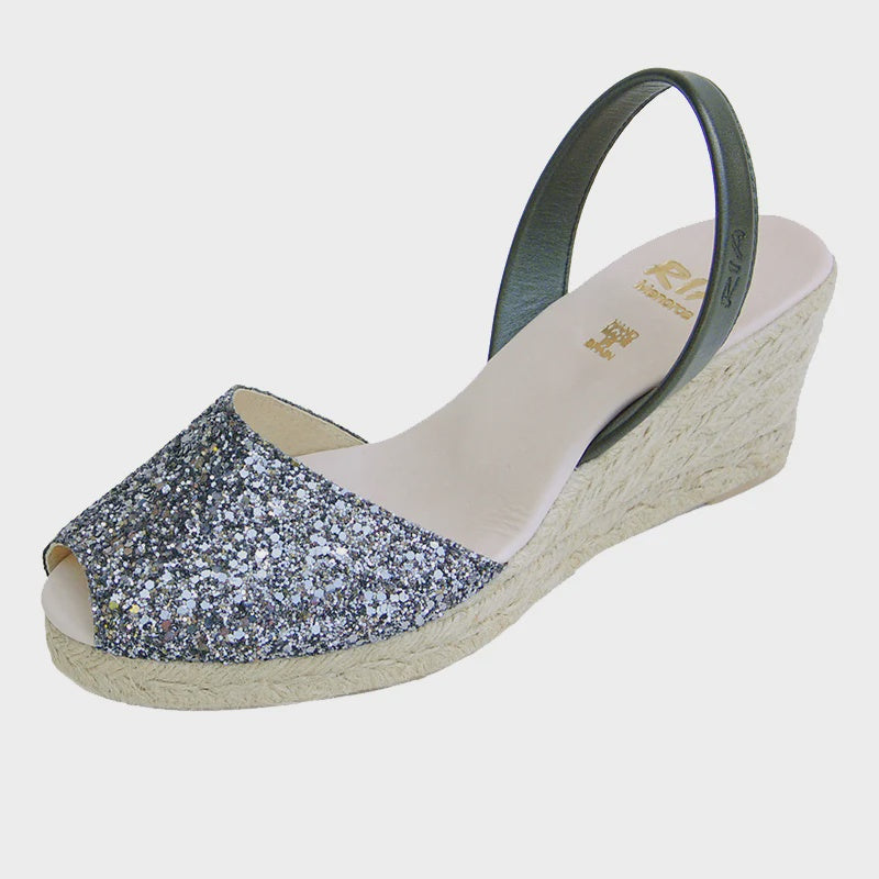 Lluna Wedge Charcoal