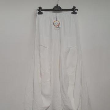 Syracuse Harem Skirt - White