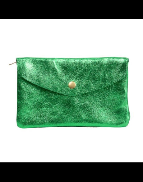 Foiled Phone Wallet Emerald