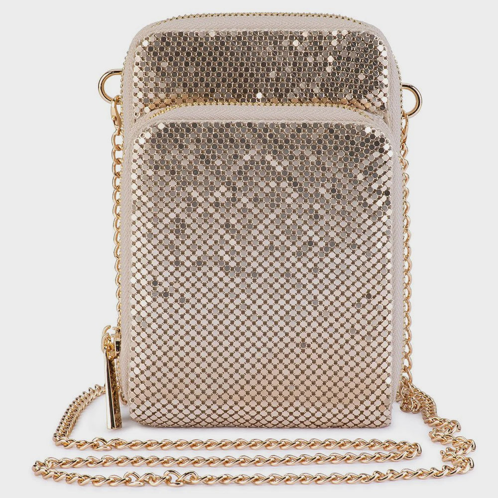 Elton Mesh Bag - Gld