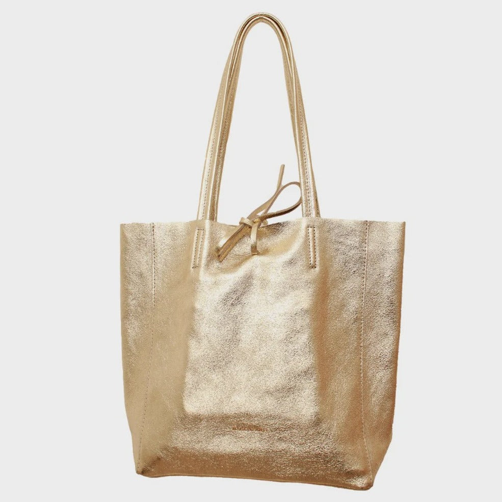 Met Tote Med - Bright  Gold